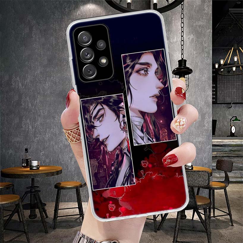 Heaven Official's Blessing Soft Phone Case For Samsung Galaxy S22 S23 S24 S25 Edge S26 Ultra S20 FE S21 Plus + Fundas Coque Gala