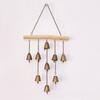 Metal Bells Iron Art Wind Chime Vintage Door Bell Decorative Chain Entry Door Reminder  Outdoor