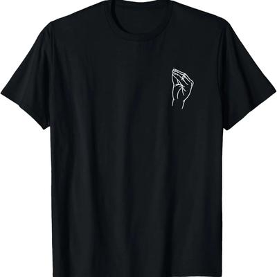 Lustige italienische Handgeste Italienische Flagge Italienische Wurzeln Italien T-Shirt