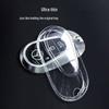 Transparent Mercedes-Benz Key Case for C260, LC200, S400, E-Class, C-Class, EQE, GLC - Unisex
