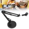 Dpofirs Microphone Arm Boom Suspension Stand Compatible with Most Microphones for Live Streaming