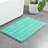 Thick Solid Chenille Bath Mat Non-Slip Absorbent Floor Rug Entryway Bathroom Kitchen Living Room