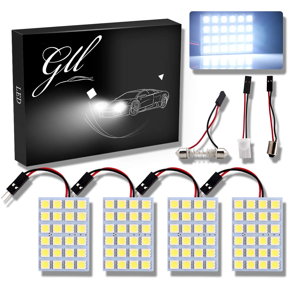 Grandview 5050 24 Row SMD LED Dome Light Room Lamp T10 BA9S Floral Decoration