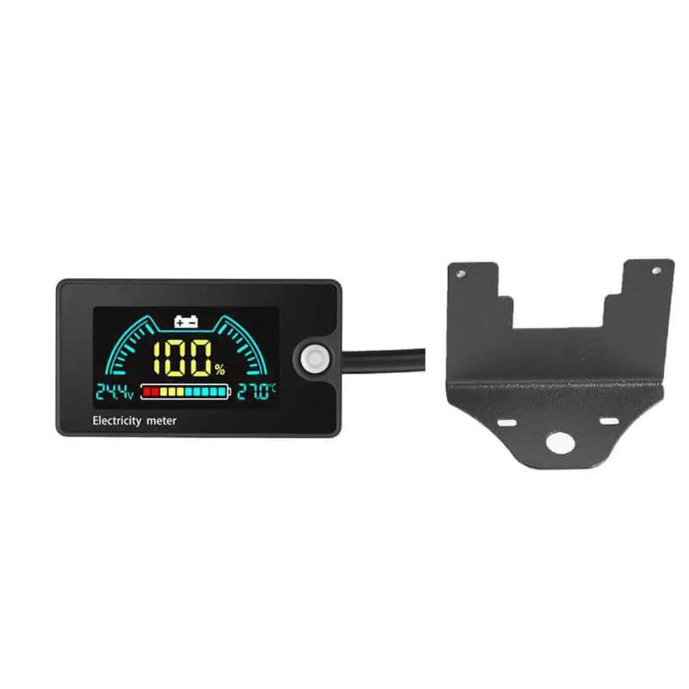 Battery Monitor For Golf Cart Battery Meter Digital Multimeter With LCD Display Car Accessories Interiors