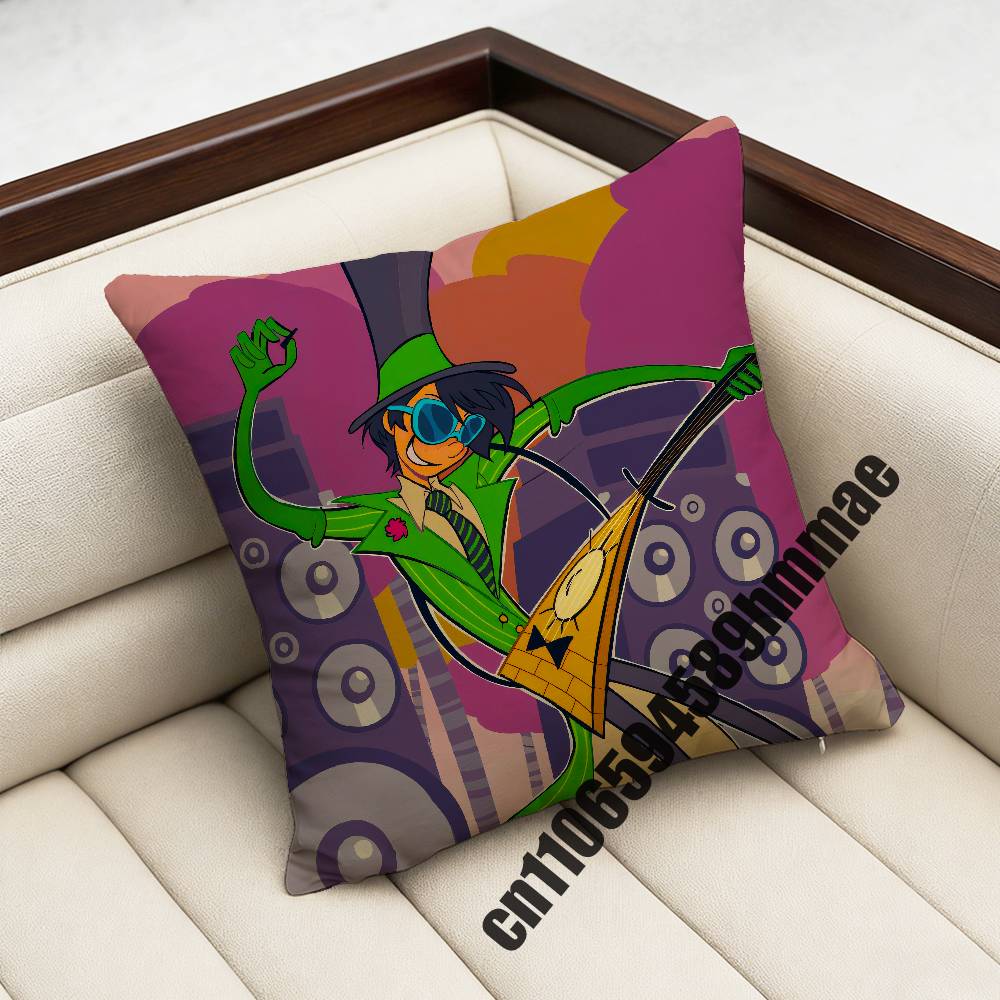 For L-Lorax Onceler Once Ler Throw Pillow Case Sham 45X45Cm 40X40Cm Square Car Pillowcase Pad Cushion Cover