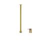 Brush Gold Ceiling Basin Faucet Bathroom Basin & Bathtub Tap Brass Wall Mounted Hot Cold Sink Water Mixer Brush Gold Black