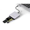 Conceptronic BIAN09G Card Reader USB 3.2 Gen 2 Type-C Grey Aluminium Multi-Card