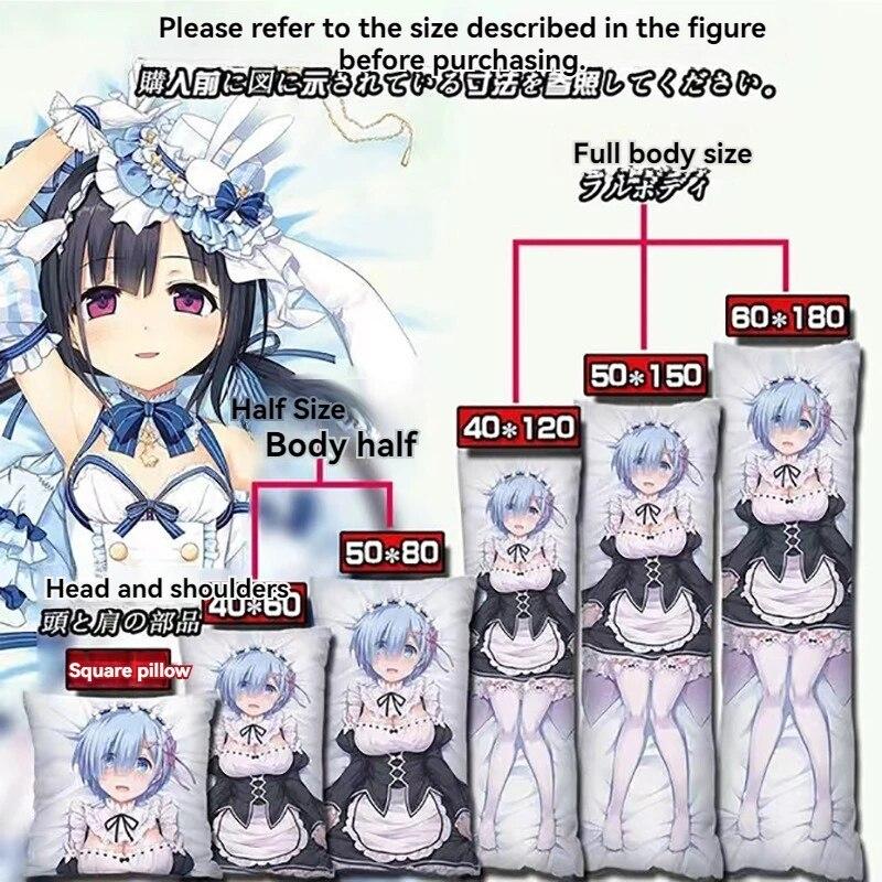 Genshin Impact Sexy Wanderer Customize Hugging Body Pillowcase Anime Cosplay Dakimakura Pillows Case Otaku Moegirl Cushion Cover