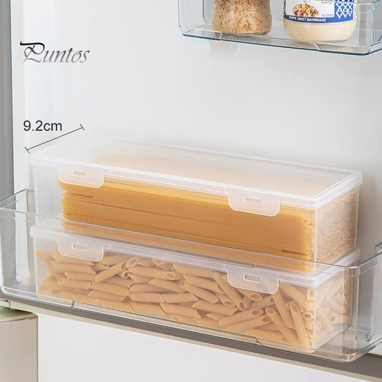 1560 ml Praktický velkokapacitní úložný box na opakovaně použitelné nudle Úložný box na suché nudle Lednička Nádoba na potraviny Kuchyňské potřeby