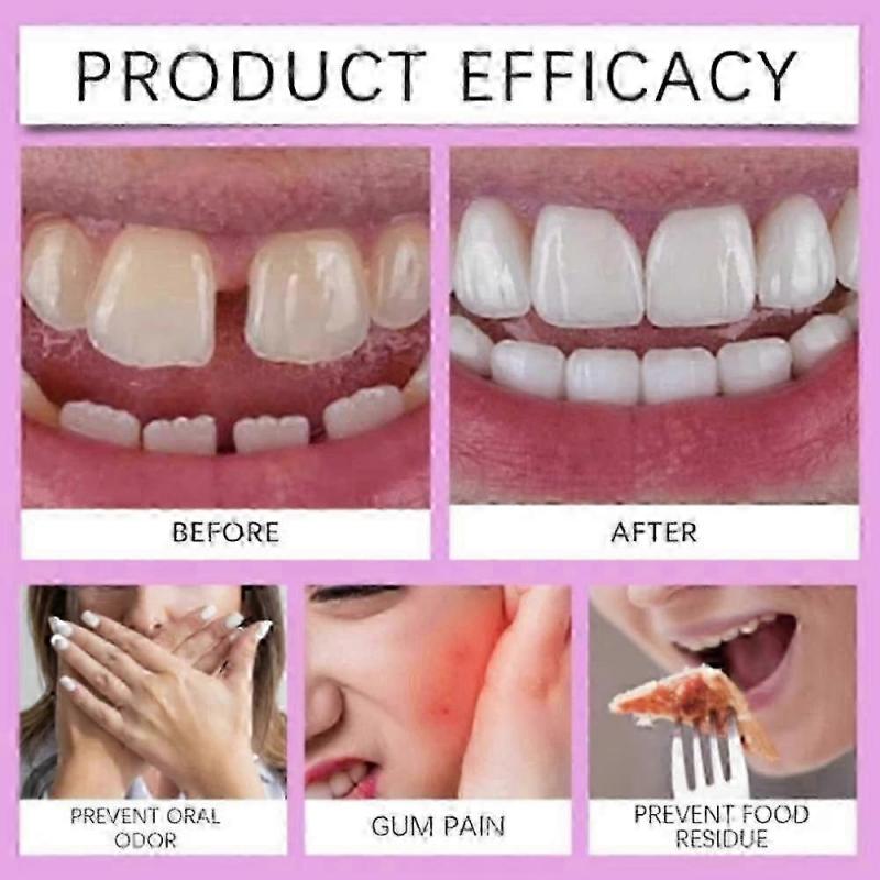 3X Adheza Thermoplastic Denture Adhesive, Zinc-Free Formula Long-Lasting Hold Up to 7 Days Secure Fit