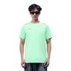 Li Ning Laufserie Einfarbiges Logo Rundhals Bequemes Atmungsaktives Kurzarm T-Shirt Herren Tops Cool-Grün ATSU551-2
