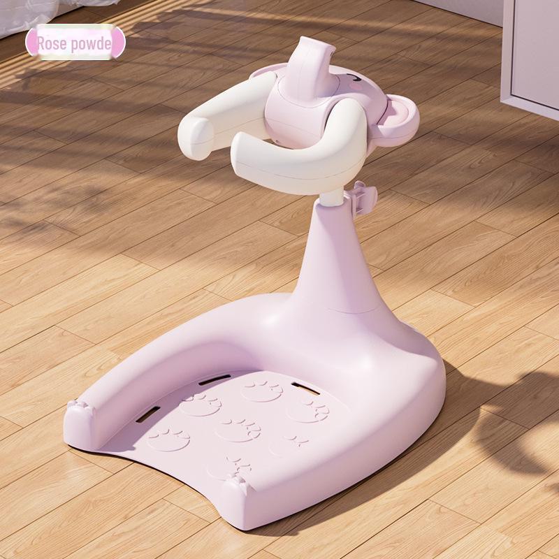 

Детская ванночка с бортиками для безопасного мытья младенцев розовый