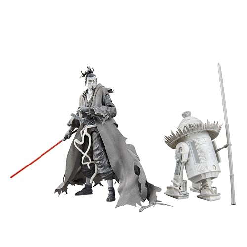 Hasbro Звездные Войны Черная Серия Ронин и R5-D56, Звездные Войны: Коллекция Visions Premium 15 см Фигурка 2 шт. G1320 Оригинал