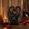 Home Decoration Swan Ornaments 3D Printed Swan Statue Ideal Gift Hollow Heart Models  Bedroom