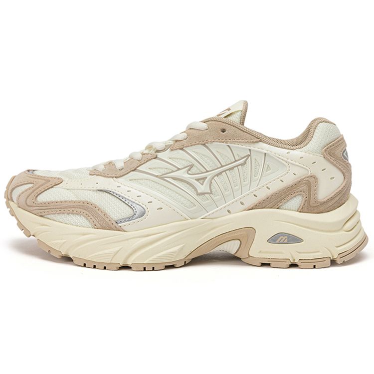 Mizuno Fiyi 2K Fabric Leather Non-Slip Wear-Resistant Low-Top Running Shoes Unisex sneaker Off-White D1GH223706