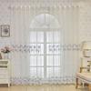 Perdele transparente brodate, perdele de lux în stil european, pentru dormitor sufragerie, decorațiuni interioare, decorațiuni camere