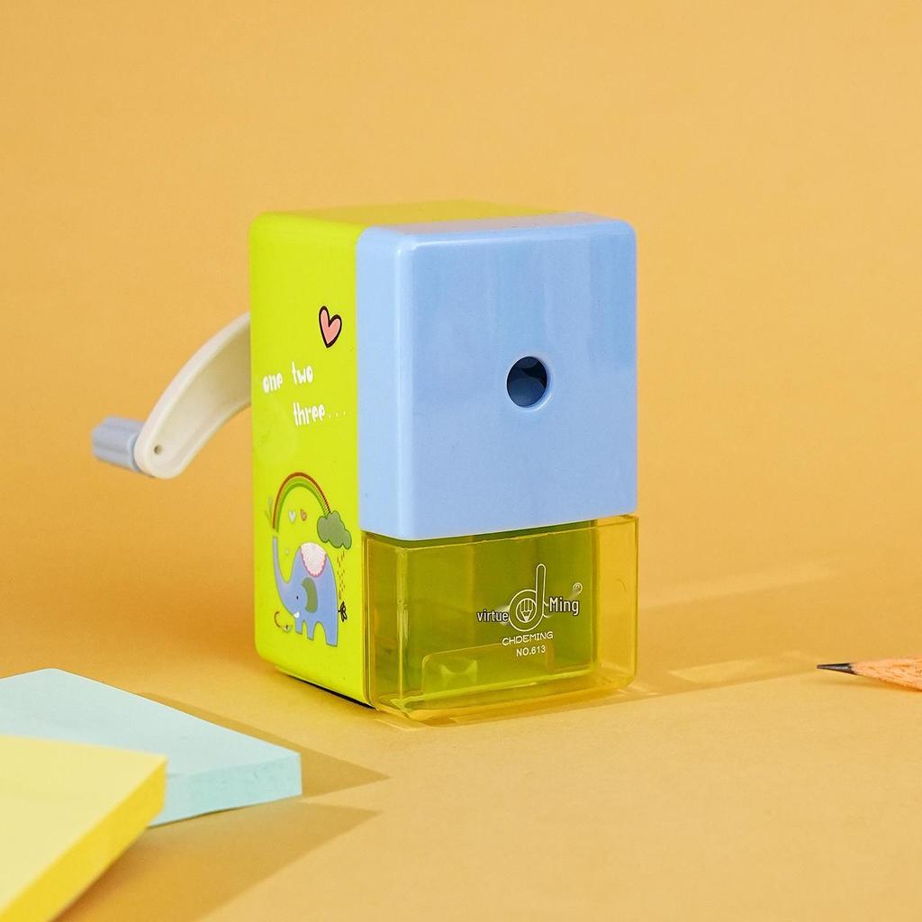 Hand-Crank Automatic Pencil Sharpener for Students and Artists