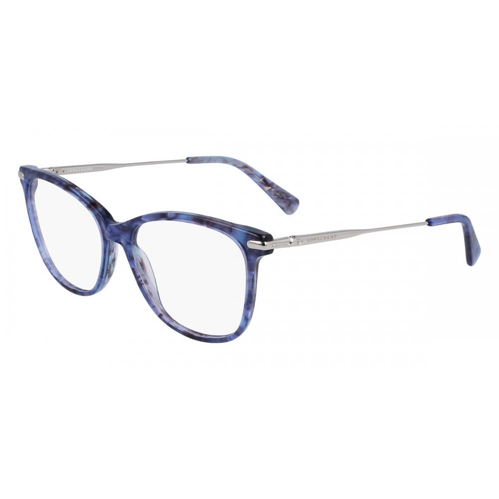 Longchamp Unisex Eyeglasses Lo2691 406 Blue Tortoise/51-15-140