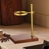 Stand with Multifunctional Wooden Base for Office And Espresso Machine,