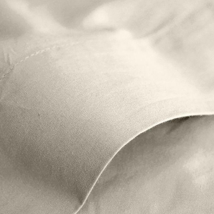 “Premium” Flat Sheet for Single Bed &; 2 Places - Premium Sand - 180 X 290 Cm for 1 Place Bed