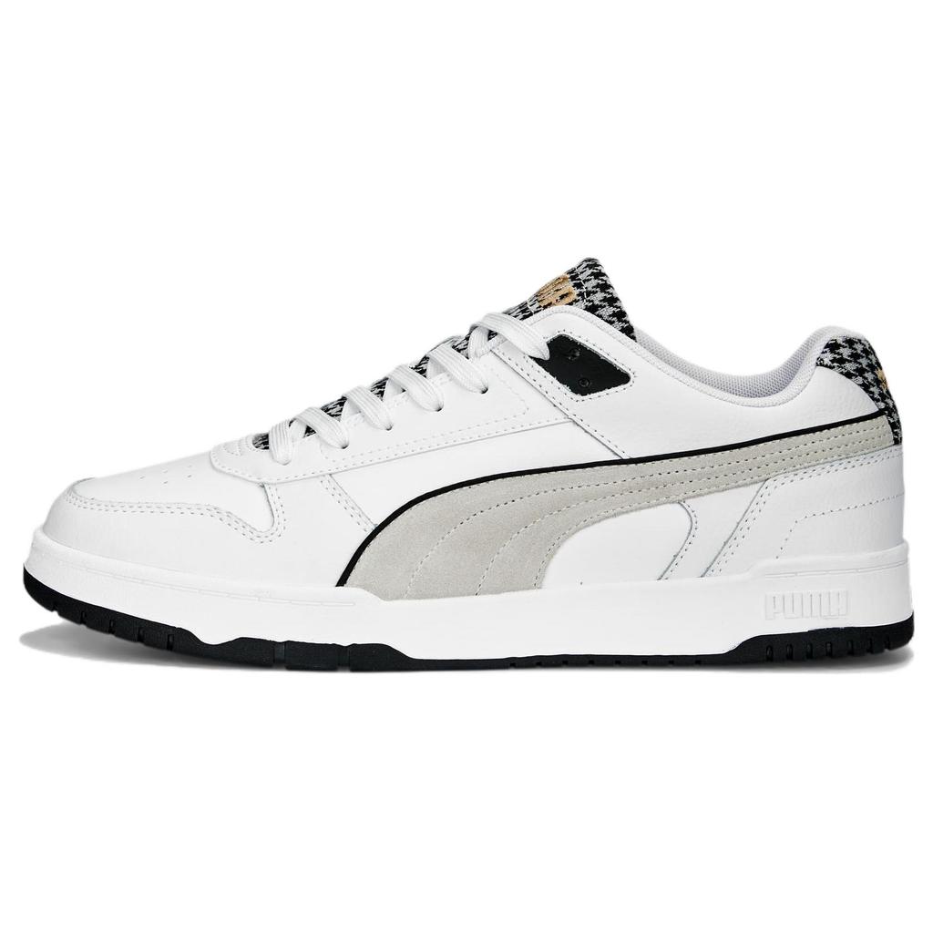 New PUMA Rbd Game Low Houndstooth 'White' Women's 389321-01