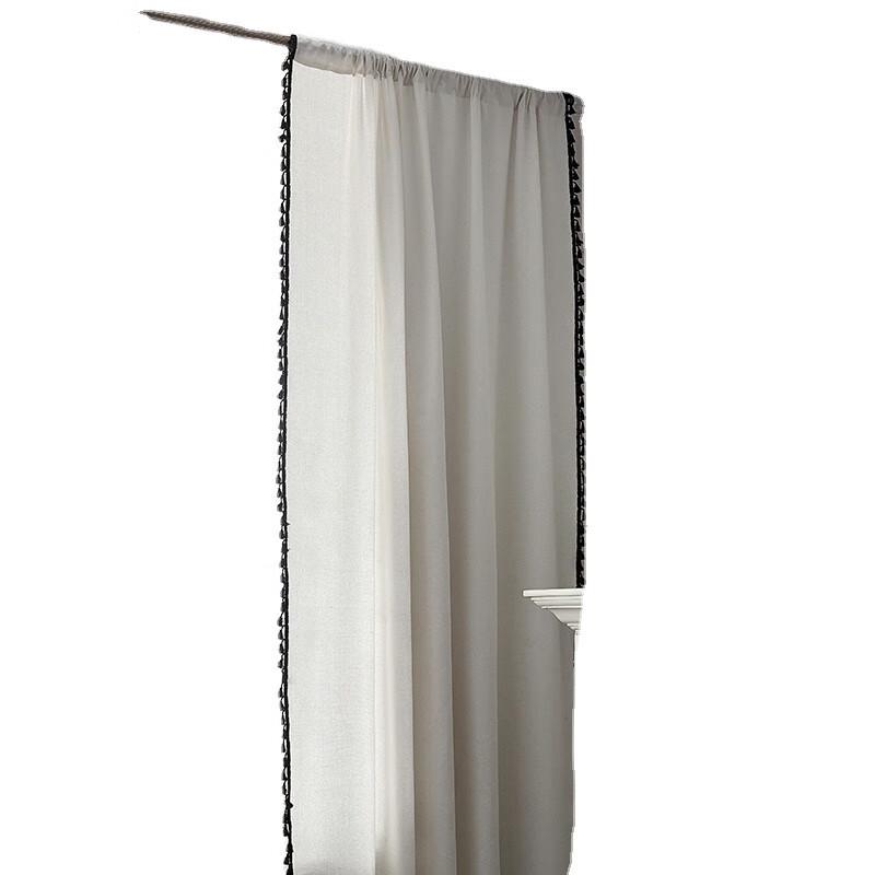 Tenda a Tasca per Bastone Jing Ga in Cotone e Lino Monocolore