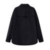 Women's Fashion Retro Loose Casual Large Pocket Denim Shirt Jacket