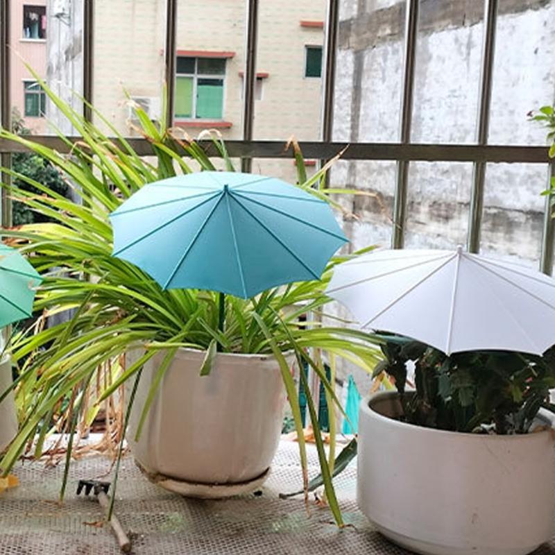 Protectori colorați pentru plante Huse decorative pentru plante Umbrelă creativă pentru plante suculente Umbrelă pentru suculente și flori mici