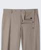 Musinsa Standard Sporty Slim Fit Slacks [Grayish Beige]