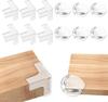 Protection de bordure en silicone pour la sécurité des bébés, résistant aux enfants, douce, transparente, anti-collision pour les coins de table