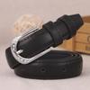 Alloy Buckle Faux Leather Belt Versatile Women Waist Belt Adjustable Waist Belt  For Women Ladies