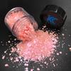 Bulk Christmas Decoration Polyester Glitter Snow Shape Chunky Glitter