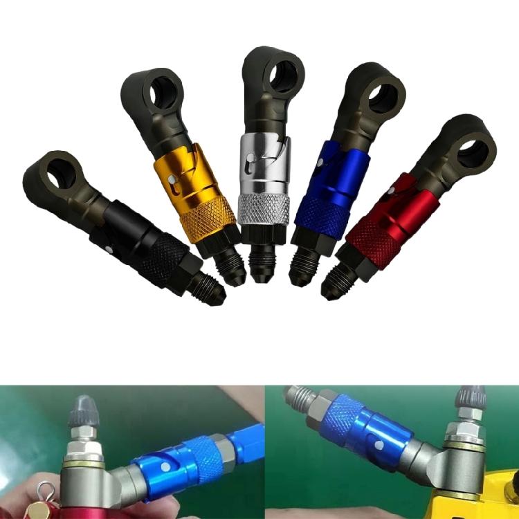 Easy Installation Aluminum Motorcycle Brake Hose Fluid Fast Release Connector Motorbike Quick Release Brake Line Adapter