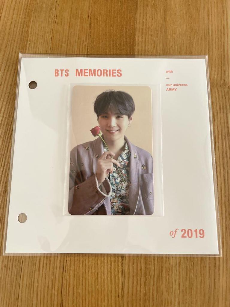 [USED] BTS Memories 2019 Trading Card Yoongi
