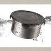 Korean Stainless Steel Food Storage Container Refrigerator Airtight Lunch Box