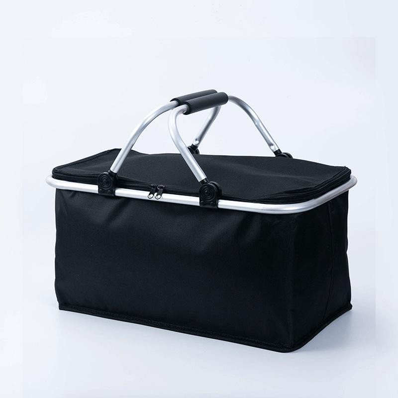 

Insulated Foldable Picnic Basket for Hot & Cold Foods - Portable and Outdoor-Ready
