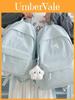Jugendlicher Nylon-Schulrucksack mit Stoff für Mädchen auf dem Campus