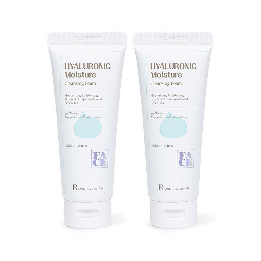 1+1 FACE REVOLUTION Hyaluronic Moisture Vegan Cleansing Foam 100ml