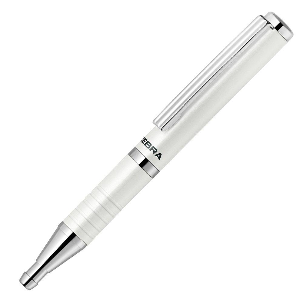 

Шариковая ручка Zebra ST белая на масляной основе SL-F1 BA115-W