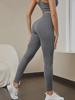 Women's Cross-Border Fitness Set: Zipper Vest, Yoga Bra, and Hip-Lifting Drawstring Pants