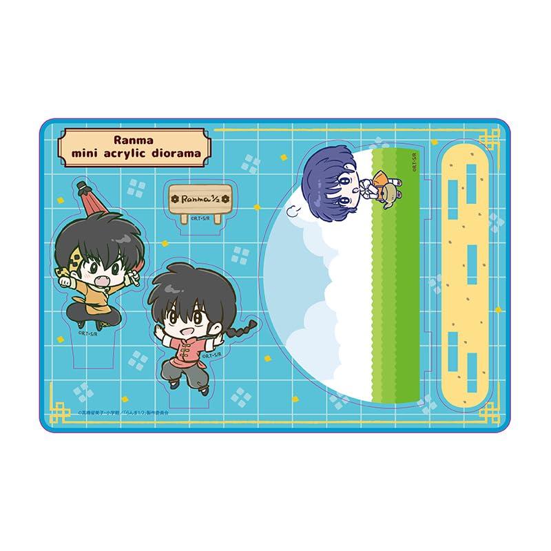 Overglad Ranma 1/2 Mini Acrylic Diorama Deformed Ver. Ranma, Akane, and Ryoga RMM-031