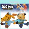 Adorable Dog Man Plush Toy Soft And Cozy Animal Figurine For Collectors And Kids