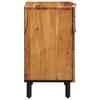 Bedside Cabinet in Brown 50 x 33 x 60 cm Solid Acacia Wood