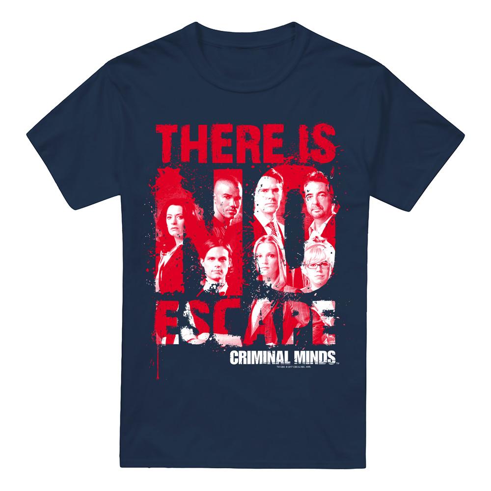 Criminal Minds Mens No Escape T-Shirt
