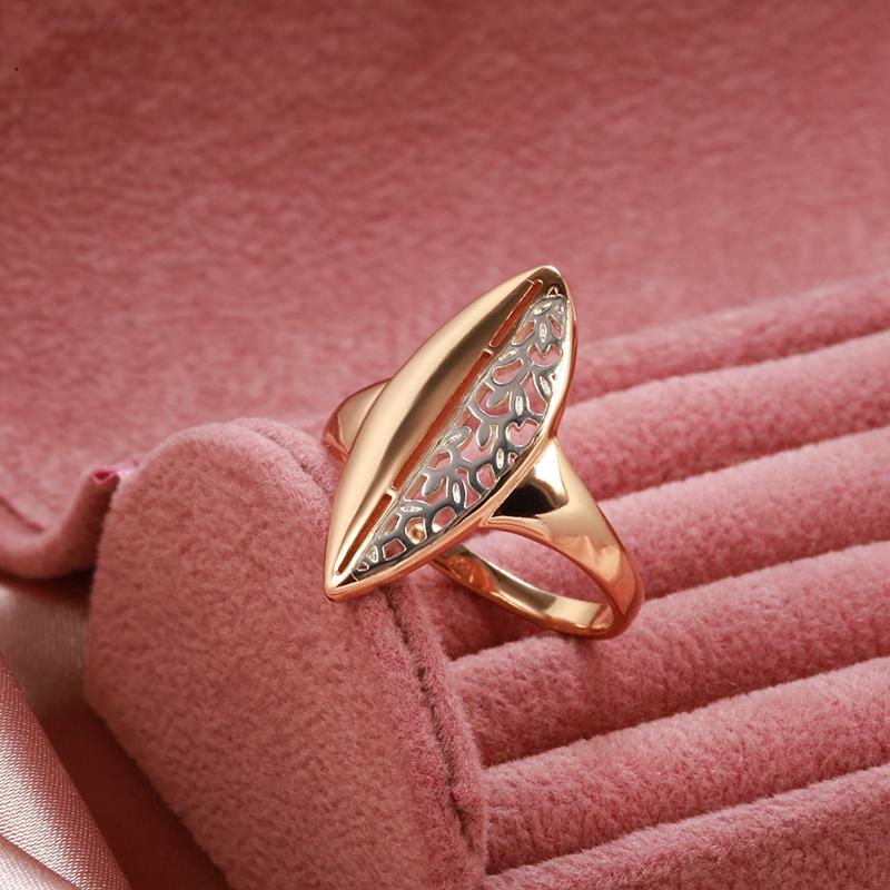 Kinel ethnischer Vintage-Ring aus Roségold für Damen