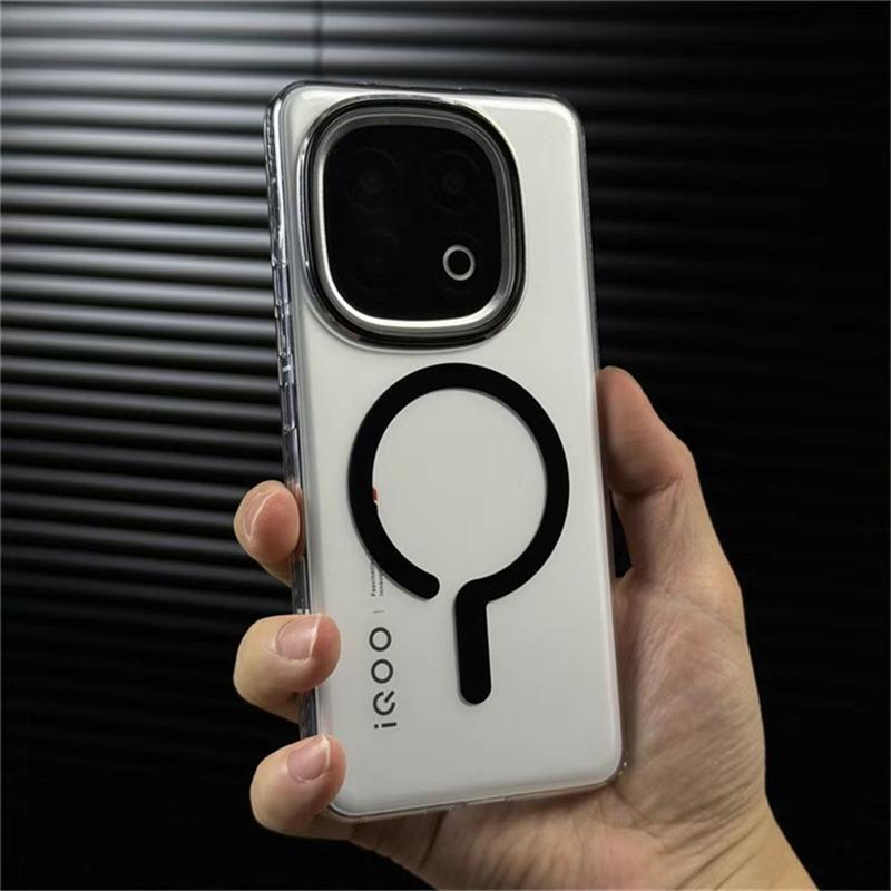 Case For Vivo IQOO 13 Case Magnetic For MagSafe Transparent Hard Cover For IQOO13 5G Light and Thin Shell Luxury Fashion Bumper