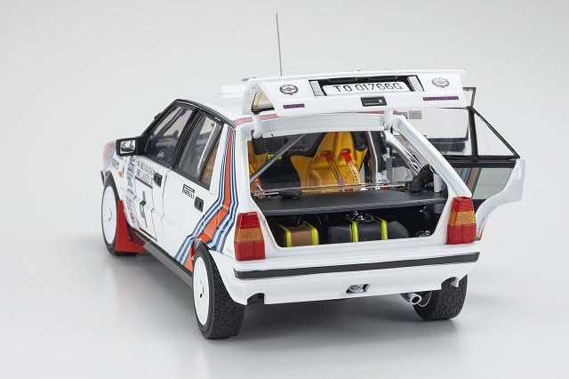 Kyosho Original Lancia Delta HF 4WD 1000 Lake Team Lancia Finished Product 1/18 1987#4