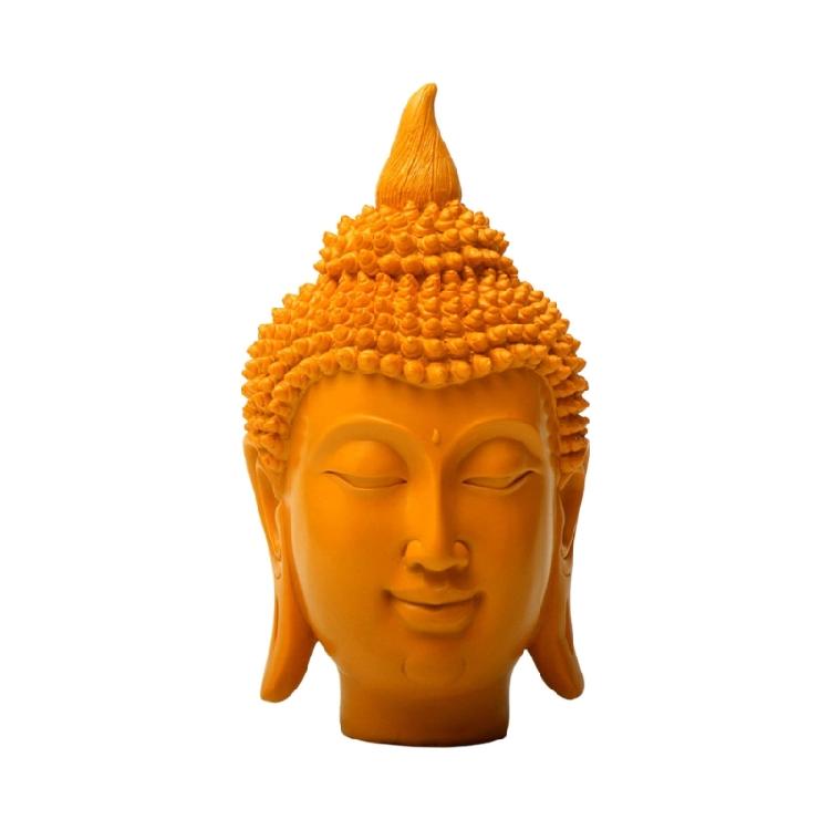 Practical Figures Ornament Resin Sculpture of  Head for Home or Office