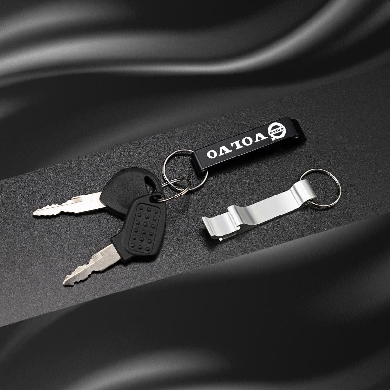 1 Pieza Abrebotellas de Cerveza Portátil Llavero Accesorios Para Volvo XC90 V90 V60 XC60 V40 S80 S60 S90 C40 XC40 V70 XC70 C30 C70