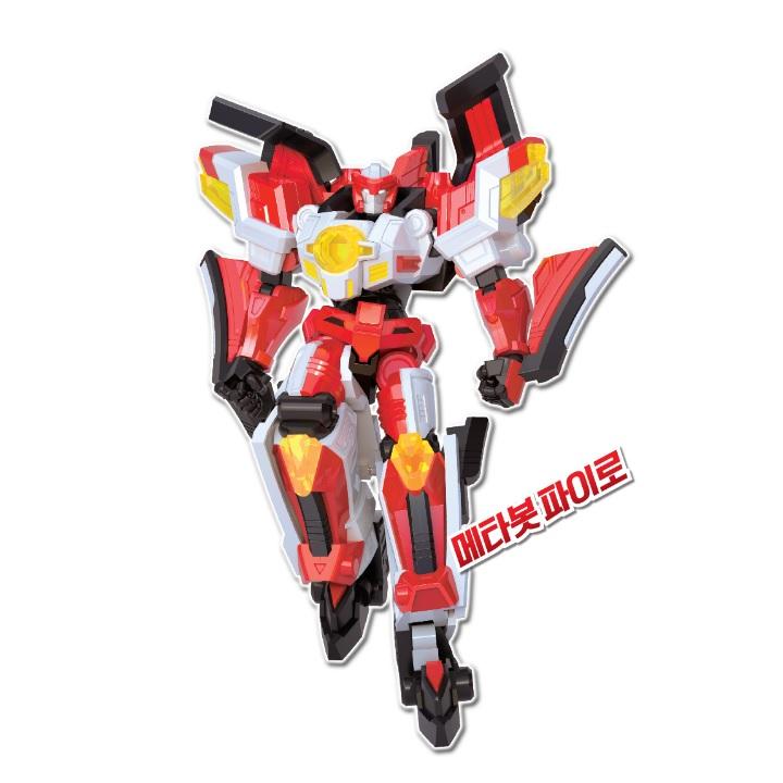 Dinopowers Metabot Pyro Space Shuttle Transformation Robot Toy  1